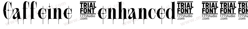 Caffeine (enhanced) 2000字体转换